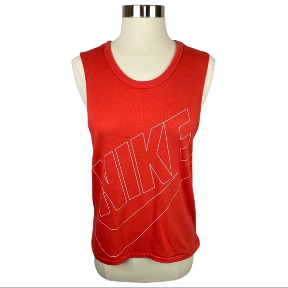 Nike Tops - Nike Women's Red Muscle Tee